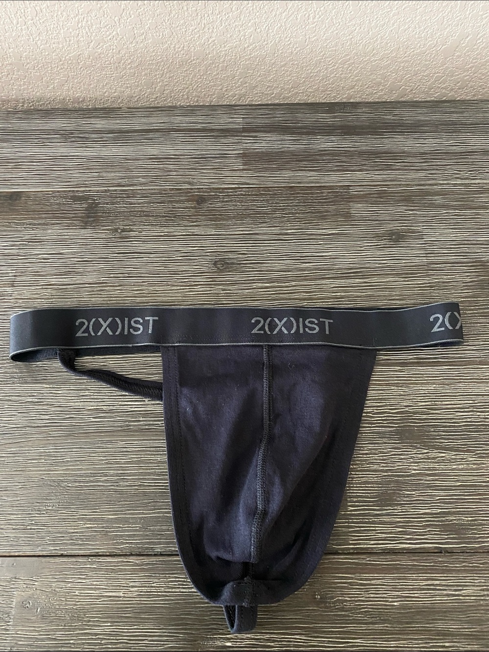 2(x)IST Essential Large Black Jockstrap